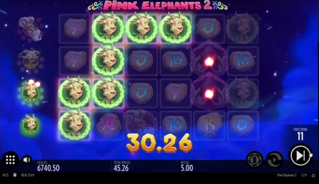 Играть в слот Pink Elephants